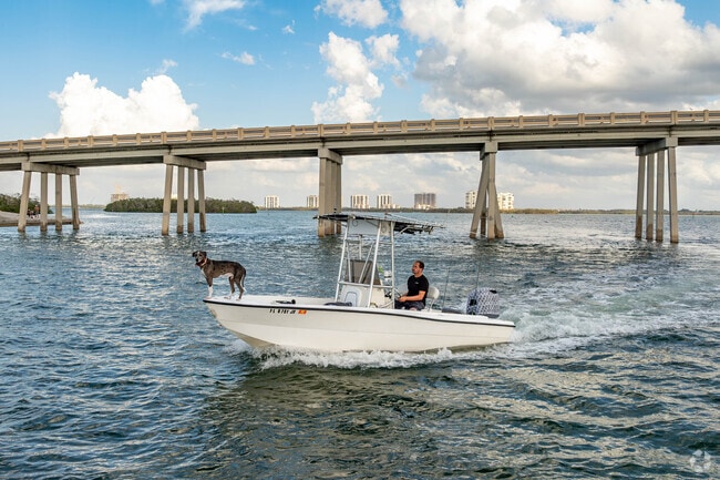 Bonita Beach sits directly on the Gulf and is a boater's paradise.