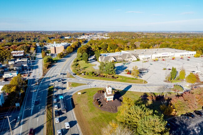 Route 2 is the thoroughfare through Crompton.