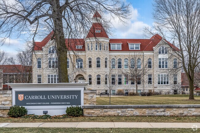 Carroll University is a well-known liberal arts college in Waukesha.