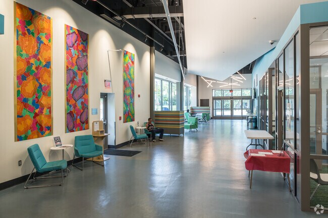 The Melrose Library in Shenandoah West is a safe space for the community to gather and learn.