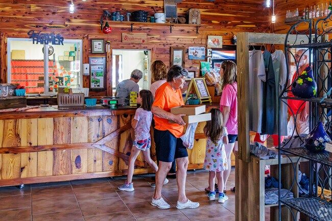 Ingram’s Family Farm supplies Frazier Marsh with strawberries and fresh produce.