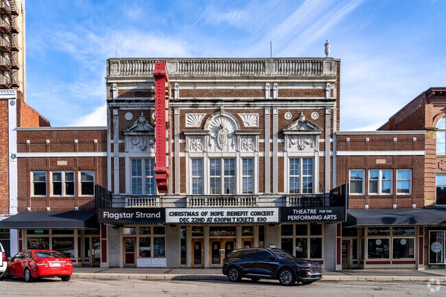 The famous Strand Theatre is a well-known concert venue that seats 1,200.