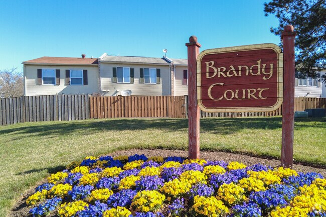 Townhomes have fenced-in backyards in Bloom Crossing Manassas Park, VA.
