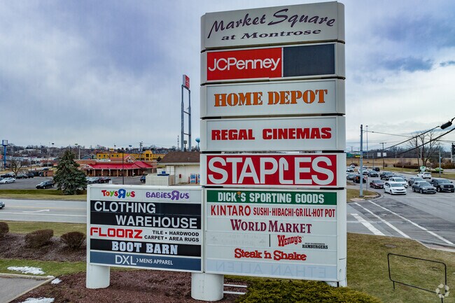 Plenty of American staples can be found just a short drive away from most Fairlawn neighborhoods