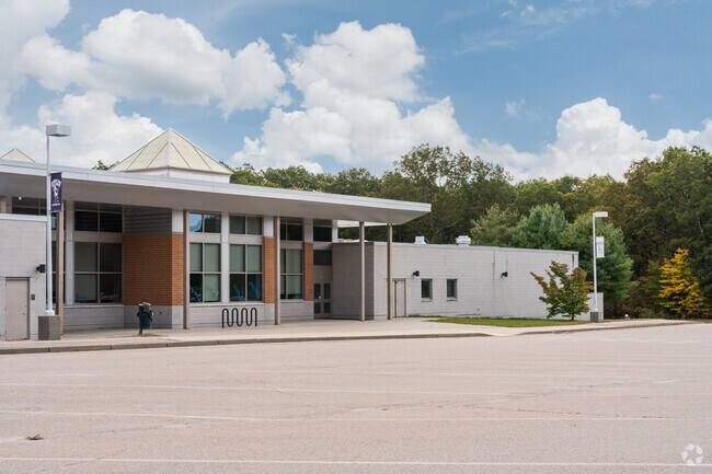 Frederick W. Hartnett Middle School serves the Blackstone area.