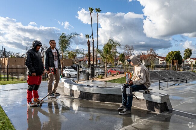 Some residents in Valle Hermosa are within walking distance of Gibbel Park, which includes a skate park.