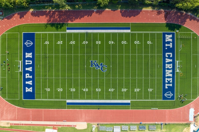 Watch a local football game in Vickridge at the Kapaun stadium.