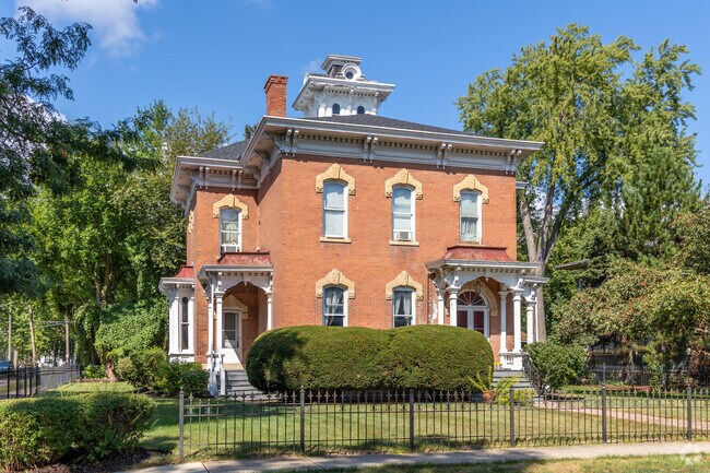 A stunning Italianate-style home in the McCarty Burlington neighborhood.