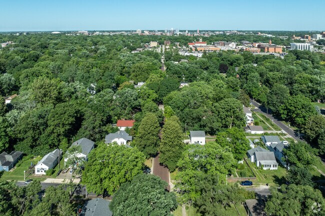 Historic East Urbana is in close proximity to both downtown Urbana and Champaign.