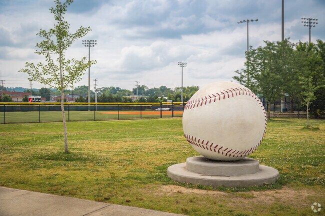 Highland Park residents can watch baseball tournaments at Warner Fields.