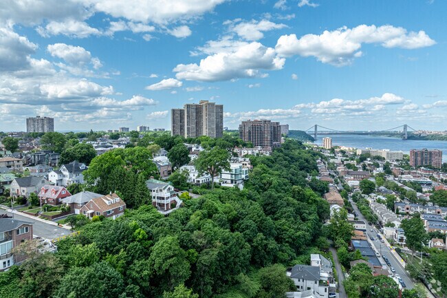 The homes in Cliffside Park, NJ, combine modernity with suburban charm.