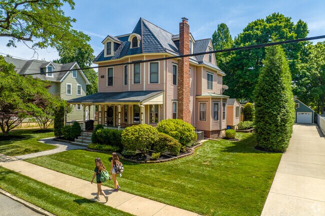 Walk the safe streets of Collingswood home to gorgeous 3 story Victorian homes.