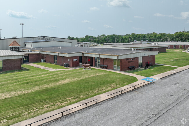 Inola Middle School shares a campus with Inola High School.