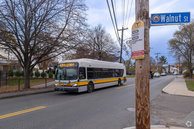 There are a handful of buses that conveniently run into Boston from Downtown Saugus.
