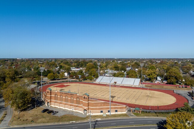 Darling Stadium is a high school football stadium used by all four local high schools.