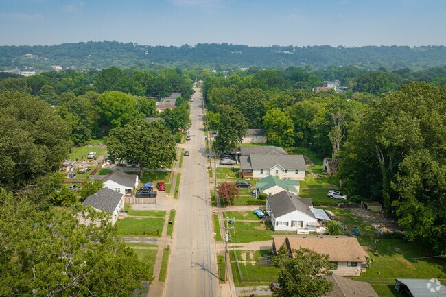 Clifton Hills streets are lined with trees and offer shady paths for walking.