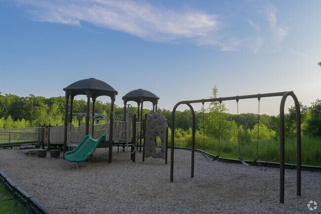 The playground at South Field Playground in Weymouth Massachusetts.