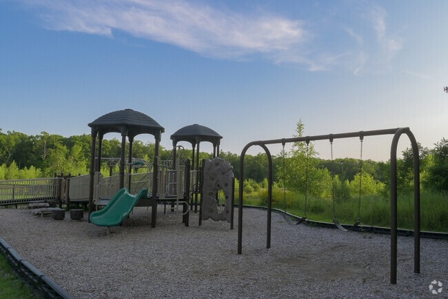 The playground at South Field Playground in Weymouth Massachusetts.