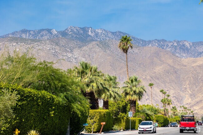 Let the mountains be your backdrop in this stunning Palm Springs home.