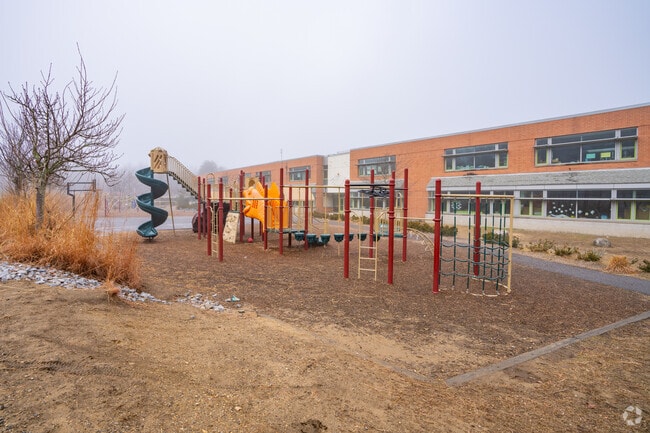 Students have a couple of playground options for students at the Willard School in Concord.