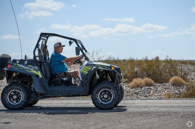ATVs are a popular way of traveling around in Fortuna Foothills.