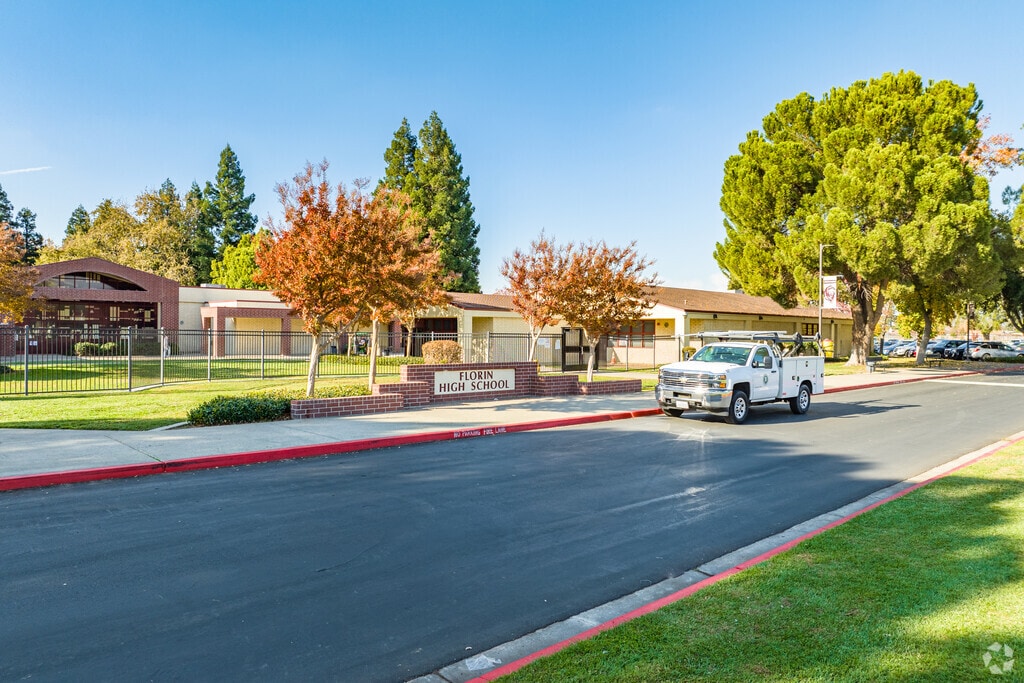 Florin High School challenges and encourages students to learn.