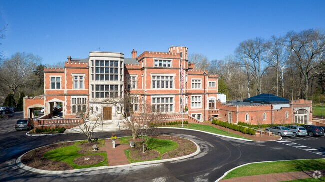 Inside Bexley is Jeffrey Mansion at Jeffery Park with breathtaking historical architecture.