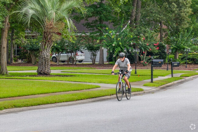 The flat roadway makes for easy riding in Southbridge.