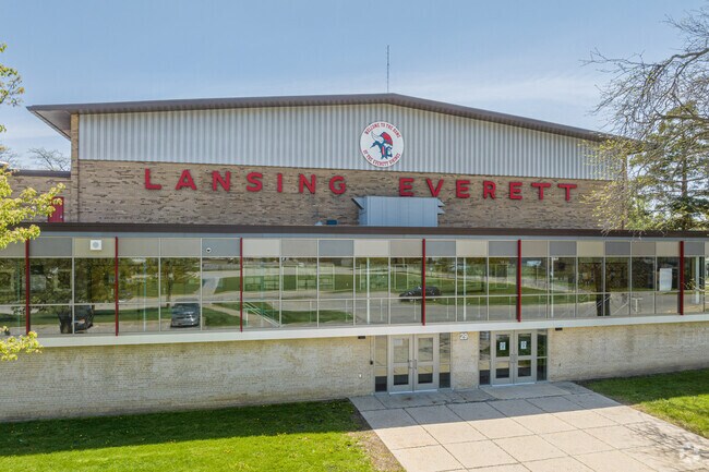 Everett High School serves high schoolers in Colonial Village.