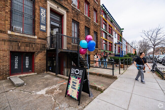 52 O St Studios host community art events for the residents of Truxton Circle monthly.