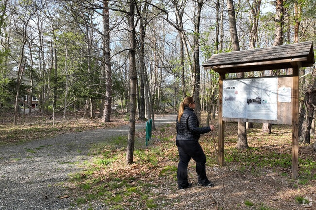 The Boxford Rail Trail offers space to bike and hike,