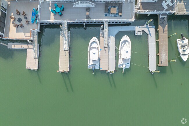 Sea Isle City bayside homes have private docks to store and launch boats.