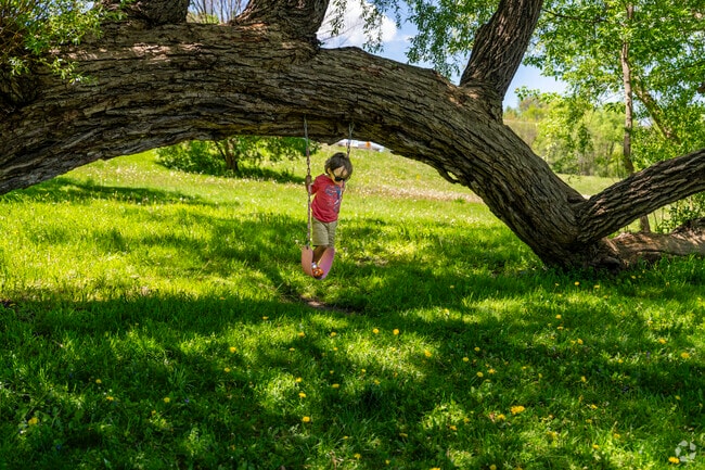 An abundance of natural spaces exist for kids in Mott Park.