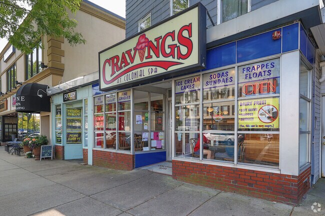 Locals of Greenwood can take a short walk whenever they want to give in to thier sweet tooth and visit Cravings.