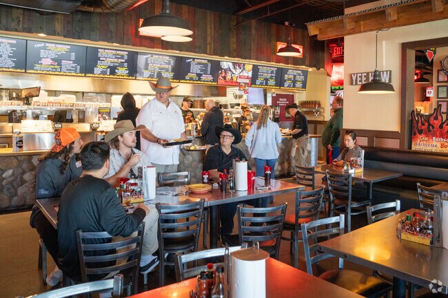 Phil's Barbecue is a favorite place for residents to eat dinner in Carlton Hills.