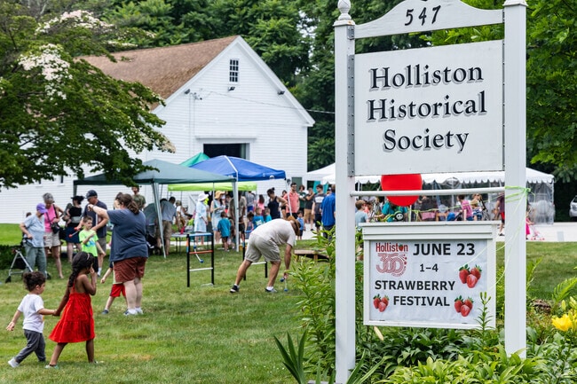 Enjoy lawn games, music and community at the annual Strawberry Festival in Holliston.