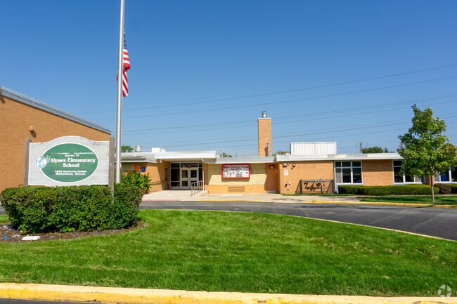 Hynes Elementary School serves students in the Morton Grove community.