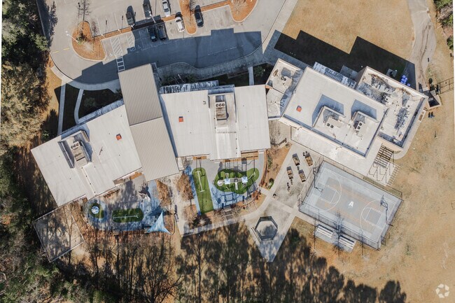 Addlestone Hebrew Academy in West Ashley has a playground and basketball court.