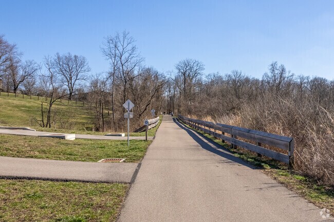 Many Bridgetown residents enjoy the paved Green Township Bike and Walk Trail.