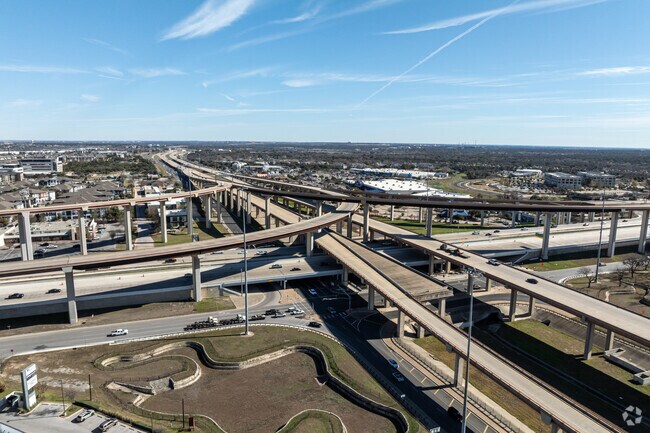 Highways 183 and 45 intersect in Cedar Park.