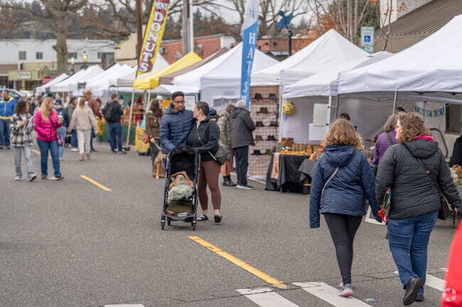 Get your holiday shopping done early at Edmonds Holiday Market in Downtown Edmonds.