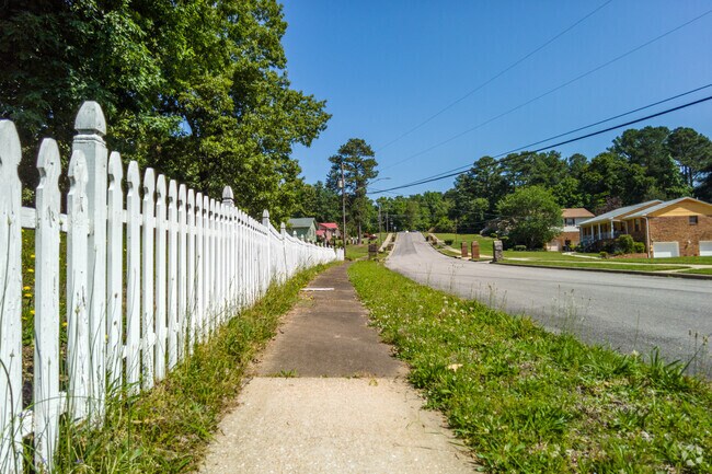 Echo Highlands features sidewalks so residents can take a stroll around the neighborhood.