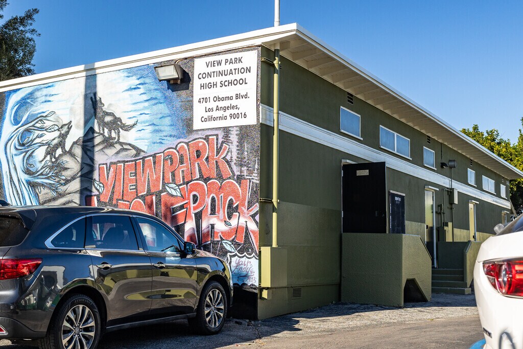 View Park Continuation School is part of the H.E.E.T. community of schools in Baldwin Hills.
