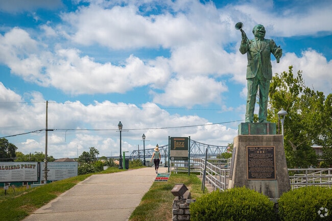 Algiers Point residents can take a walk through Jazz history along the Mississippi River.