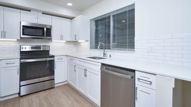Kitchen with Stainless Steel Appliances