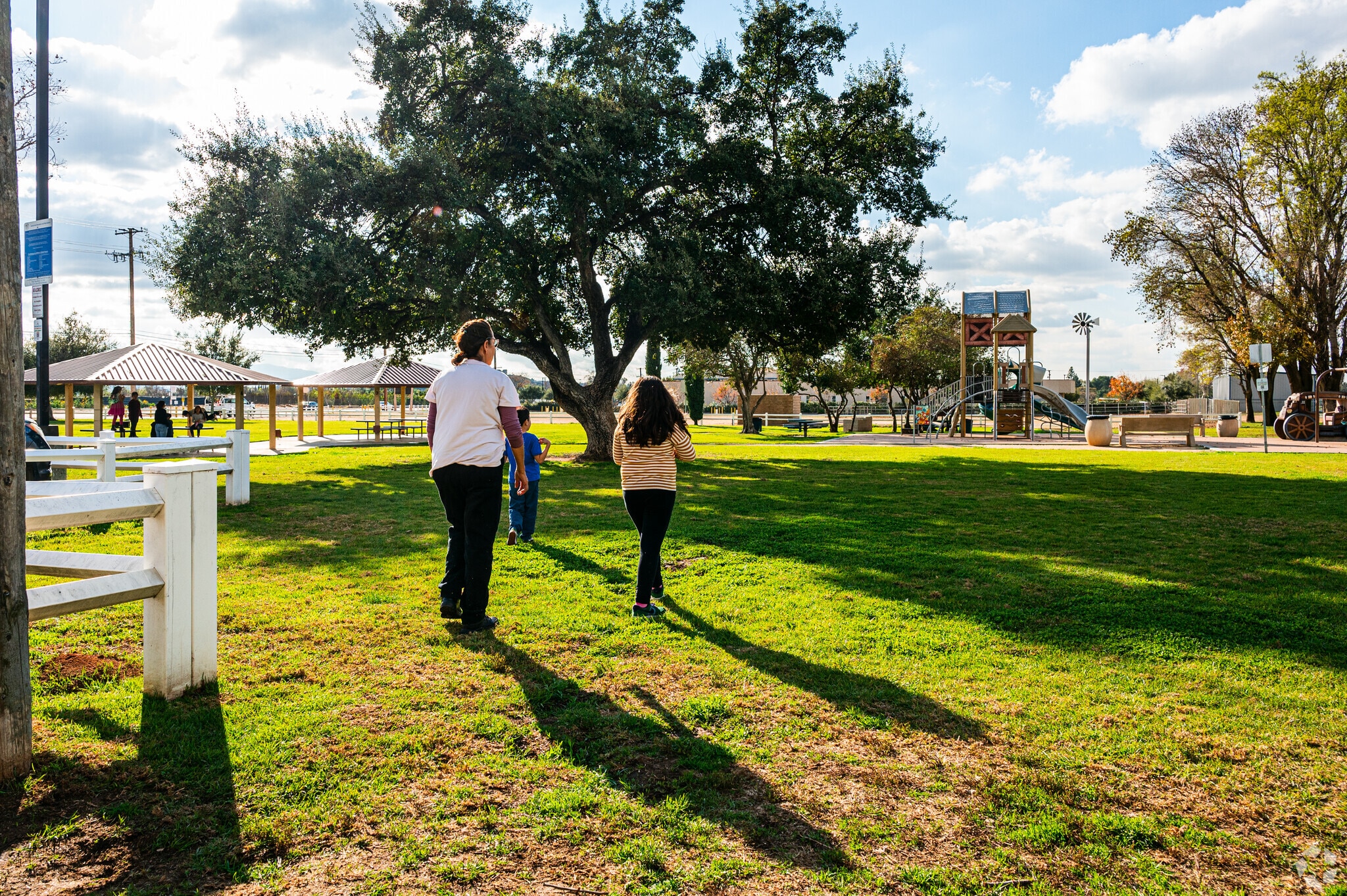 Agate Park in Glen Avon is small but very popular to the locals.
