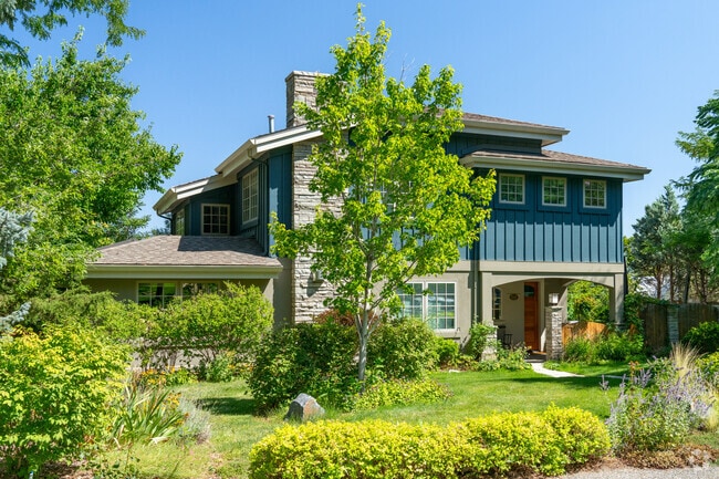 Sleek lines and contemporary design define this modern home in Mapleton Hill.