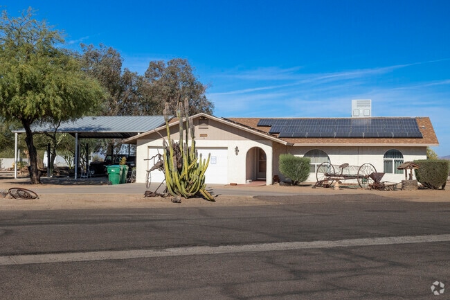 Homes in Gila Bend have larger lots, leaving plenty of space for carports, workshops, and more.