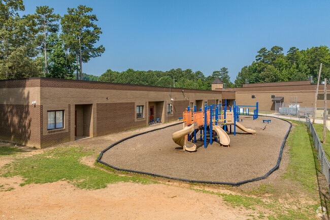 Playground at Shadow Rock Elementary School in the Stone Mountain neighborhood.