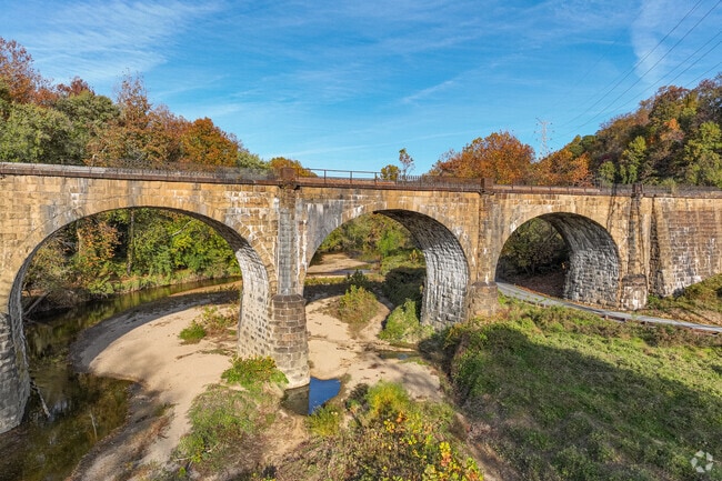 Patapsco Valley State Parks Avalon Area offers a variety of outdoor amenities and trails.